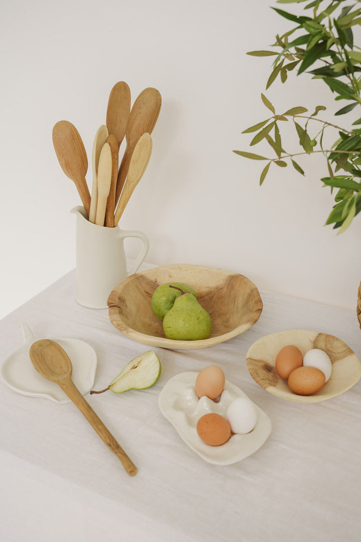 Ivory 6 Egg Tray