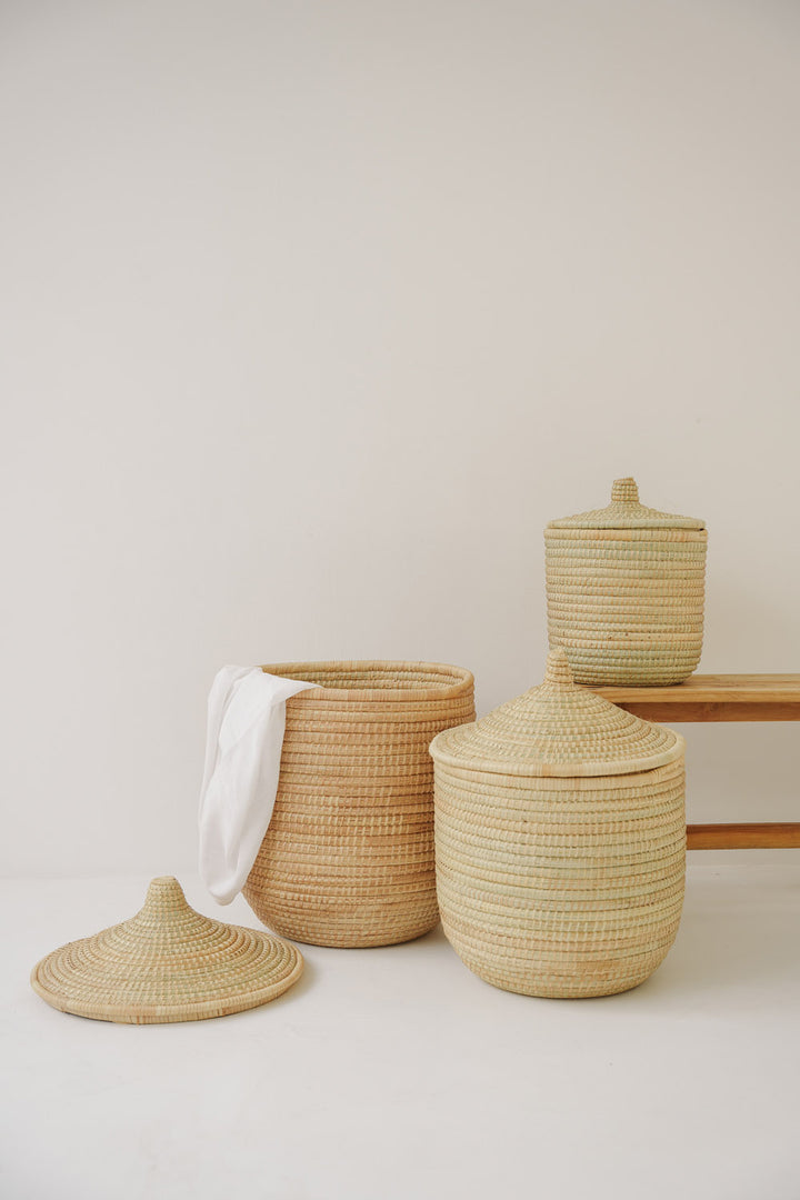Laundry Basket with Lid