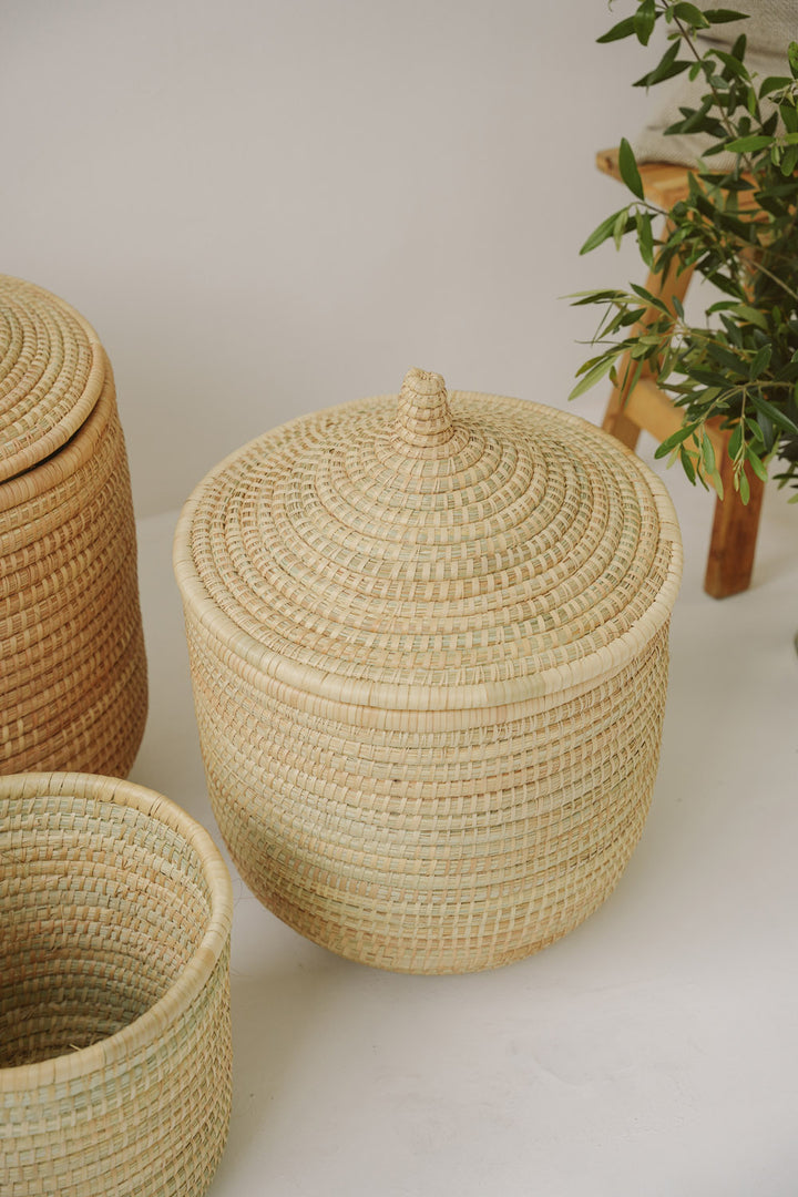 Laundry Basket with Lid