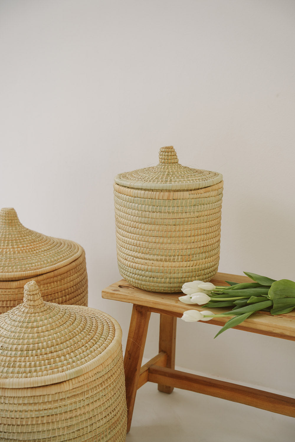 Laundry Basket with Lid