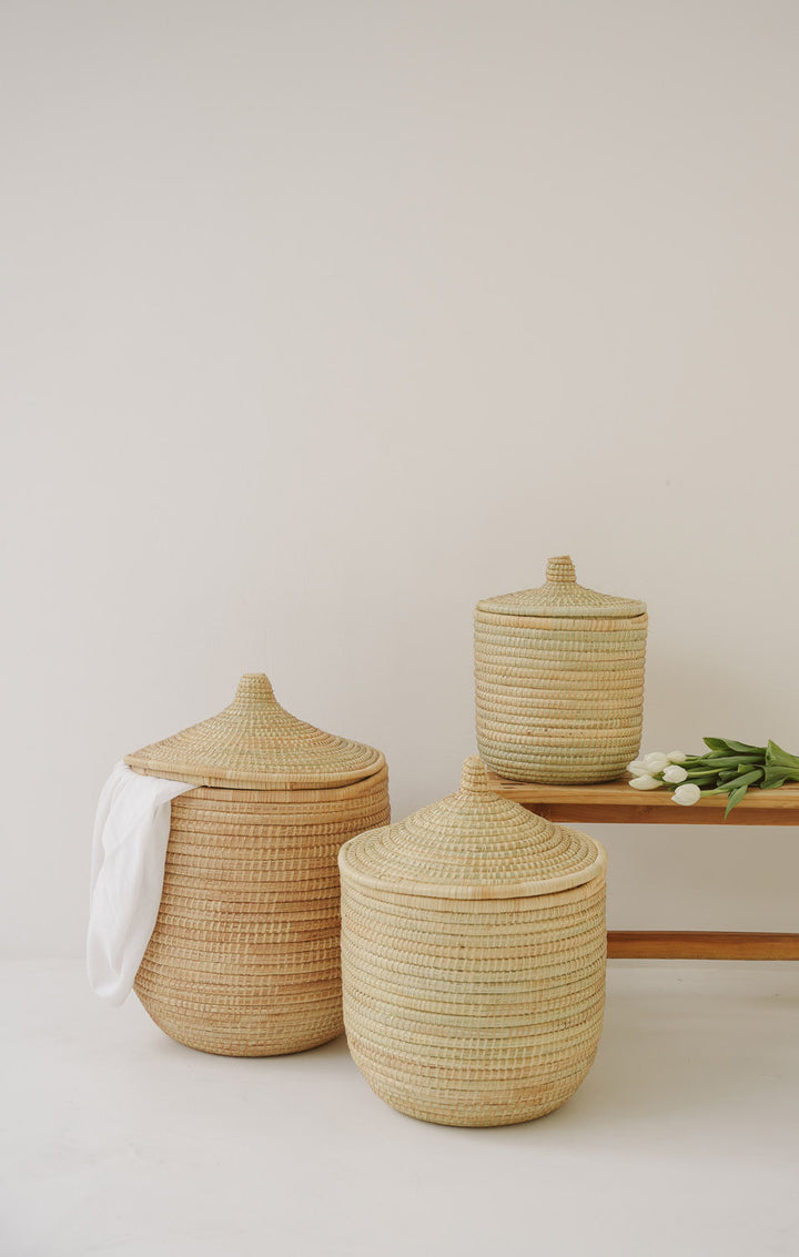 Laundry Basket with Lid