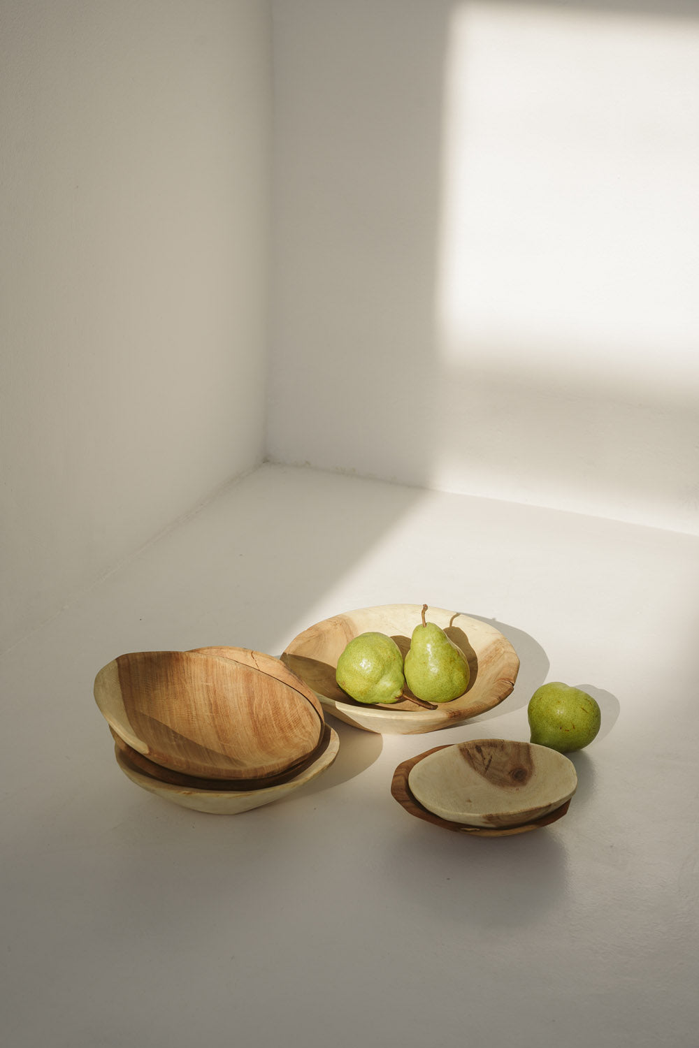 Wooden Round Bowl